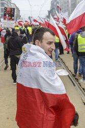 Protest rolników w Warszawie