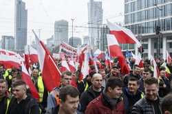 Protest rolników w Warszawie