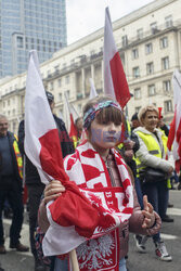 Protest rolników w Warszawie