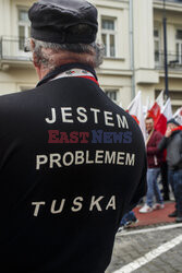 Protest rolników w Warszawie