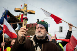 Protest rolników w Warszawie