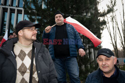 Protest rolników w Warszawie