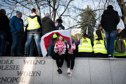 Protest rolników w Warszawie