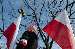 Protest rolników w Warszawie