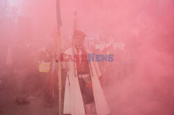 Protest rolników w Warszawie