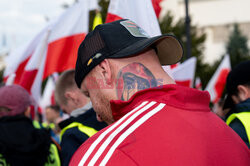 Protest rolników w Warszawie