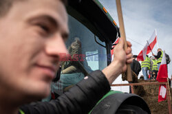 Protest rolników w Warszawie