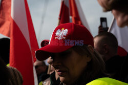 Protest rolników w Warszawie