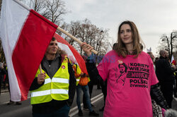 Protest rolników w Warszawie