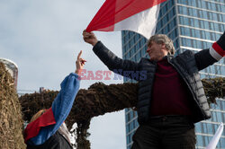 Protest rolników w Warszawie