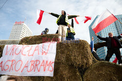 Protest rolników w Warszawie