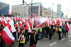 Protest rolników w Warszawie