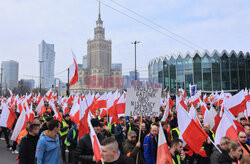 Protest rolników w Warszawie