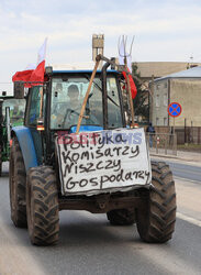 Protest rolników w Warszawie