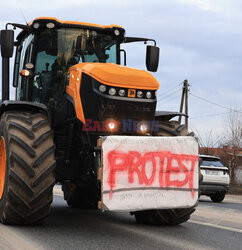 Protest rolników w Warszawie