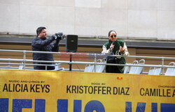 Alicia Keys z musicalem na Times Square