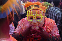 Festiwal Holi w Indiach