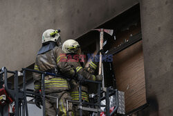 29 osób zginęło w pożarze bloku w Stambule