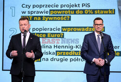 Konferencja prasowa PiS przy Nowogrodzkiej