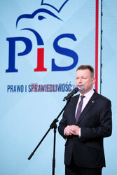 Konferencja prasowa PiS przy Nowogrodzkiej