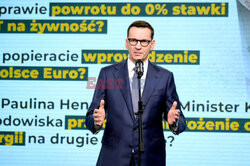 Konferencja prasowa PiS przy Nowogrodzkiej