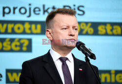 Konferencja prasowa PiS przy Nowogrodzkiej