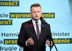 Konferencja prasowa PiS przy Nowogrodzkiej