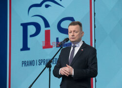 Konferencja prasowa PiS przy Nowogrodzkiej