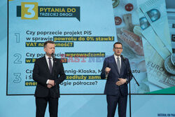 Konferencja prasowa PiS przy Nowogrodzkiej