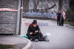 Zniszczenia w Dnieprze po rosyjskim ataku