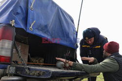 Ukraińcy testują bezzałogowy system do wykrywania min