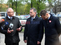 Briefing Protasa, Mazura i Miszalskiego w Krakowie