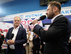 Spotkanie z Donaldem Tuskiem w Krakowie