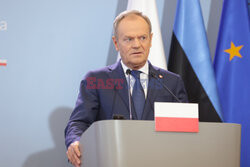 Donald Tusk spotkał się z szefami rządów Estonii i Luksemburga