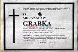 Pogrzeb Mieczysława Grąbki