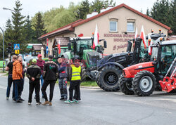 Protest rolników w Łodzi