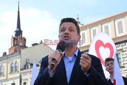 Rafał Trzaskowski wspiera kandydatów na prezydentów Rzeszowa i Tarnowa