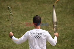 Ceremonia zapalenia płomienia olimpijskiego w Olimpii
