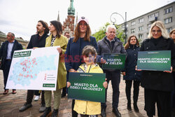 Konferencja Łukasza Gibały w Krakowie