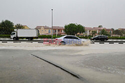 Ulewne deszcze w Dubaju