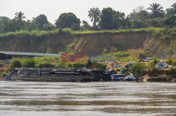 Transport rzeczny w Kongo - AFP