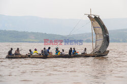 Transport rzeczny w Kongo - AFP