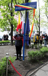 Uroczystość nadania skwerowi imienia Jerzego Wasowskiego