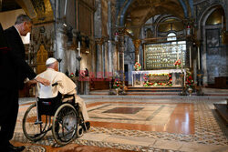 Papież Franciszek w Wenecji