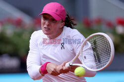 Iga Światek na turnieju Mutua Madrid Open