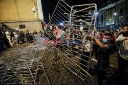 Protesty w Tbilisi