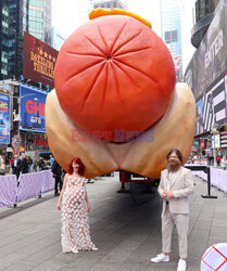 Wielki hot dog na Times Square