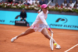 Iga Światek na turnieju Mutua Madrid Open