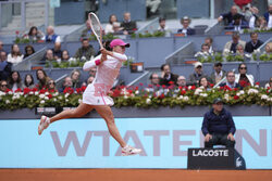 Iga Światek na turnieju Mutua Madrid Open