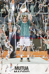 Andrey Rublev wygrał turniej Mutua Madrid Open